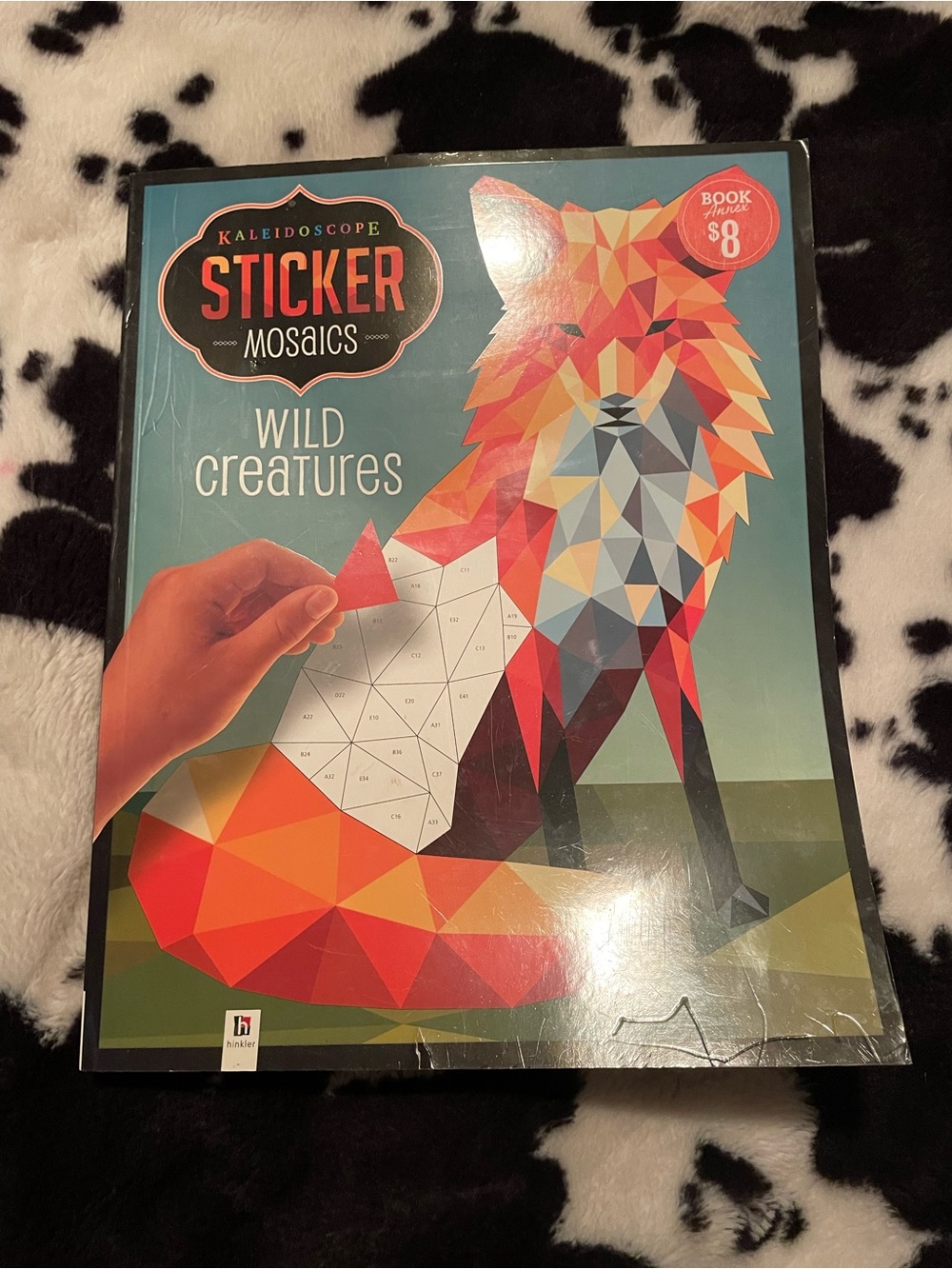 Kaleidoscope Sticker Mosaic Wild Creatures Sticker Book
